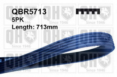 QUINTON HAZELL qbr5713 -  Поликлиновой ремень